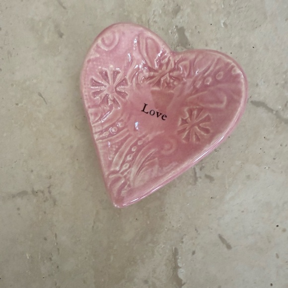 Heart Shaped Love Trinket Dish - Picture 2 of 3